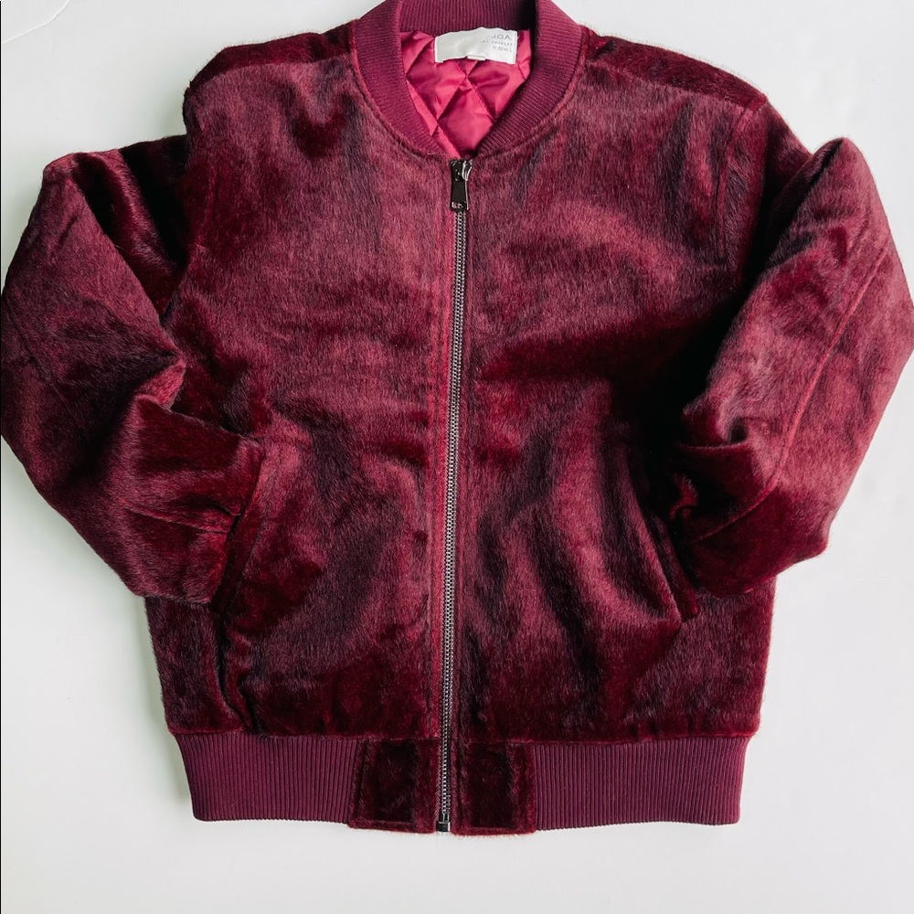 J.O.A. Faux Fur Bomber